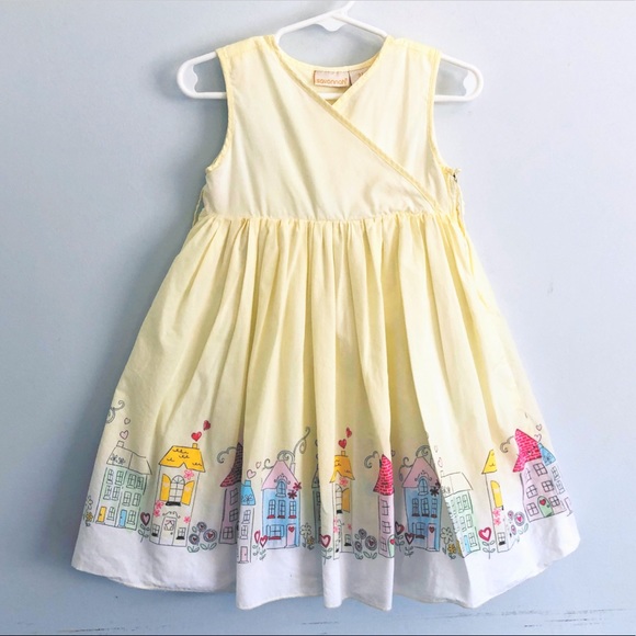 💰SOLD!Savannah Girls Dress w/ Paris Print Size 3T